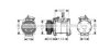 AVA QUALITY COOLING CRK112 Compressor, air conditioning